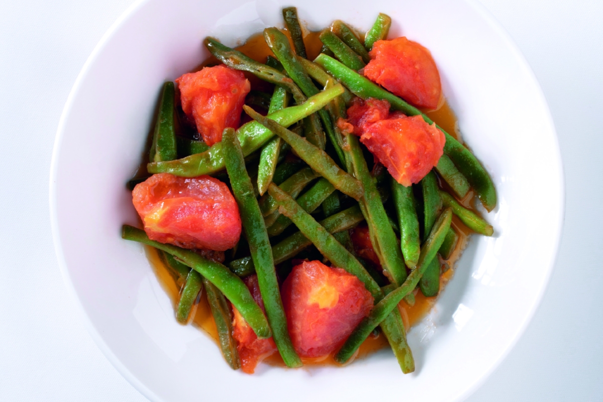 Atatürk'e Servis Edilen Taze Fasulye